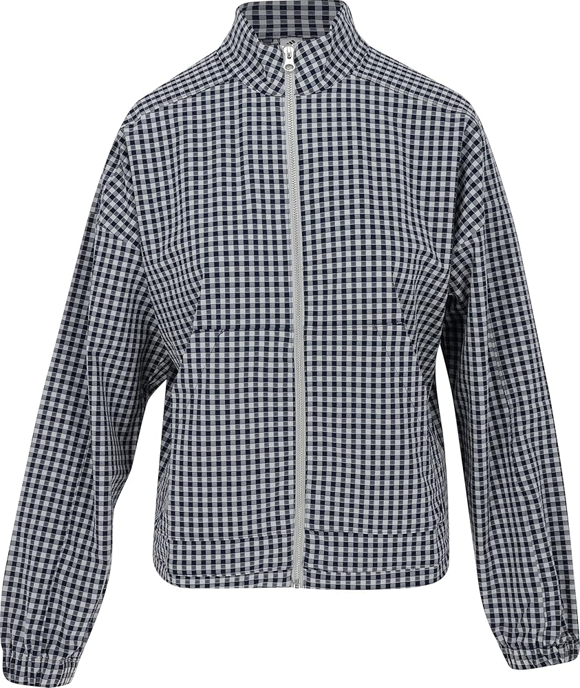 ジャケット・アウター BOTT 25SS Gingham Shell Jacket L BoTT / GINGHAM SHELL JACKET / BLACK | Sophomore